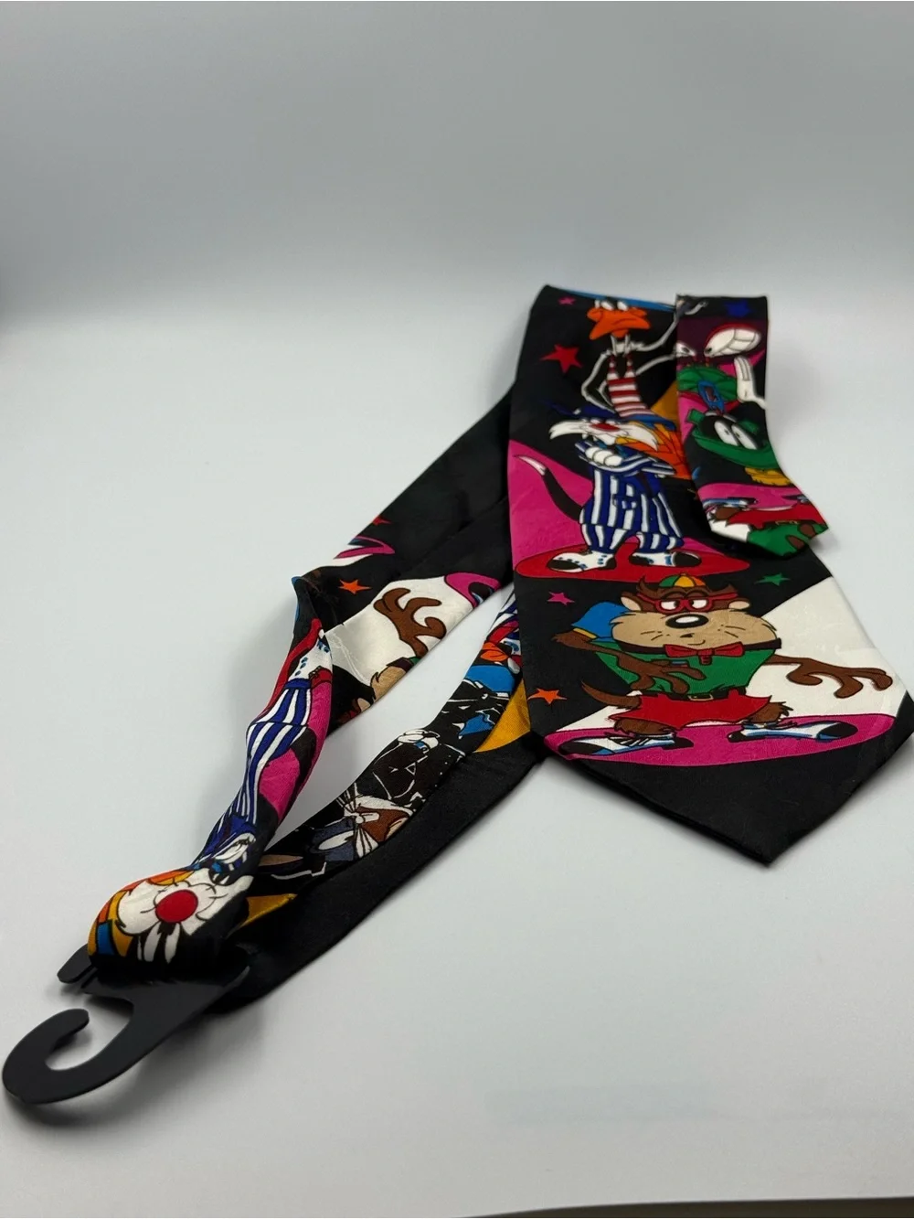 Looney Tunes Mania 1993 Tie Nerd Taz Marvin The Martian Daffy Bugs and More New
